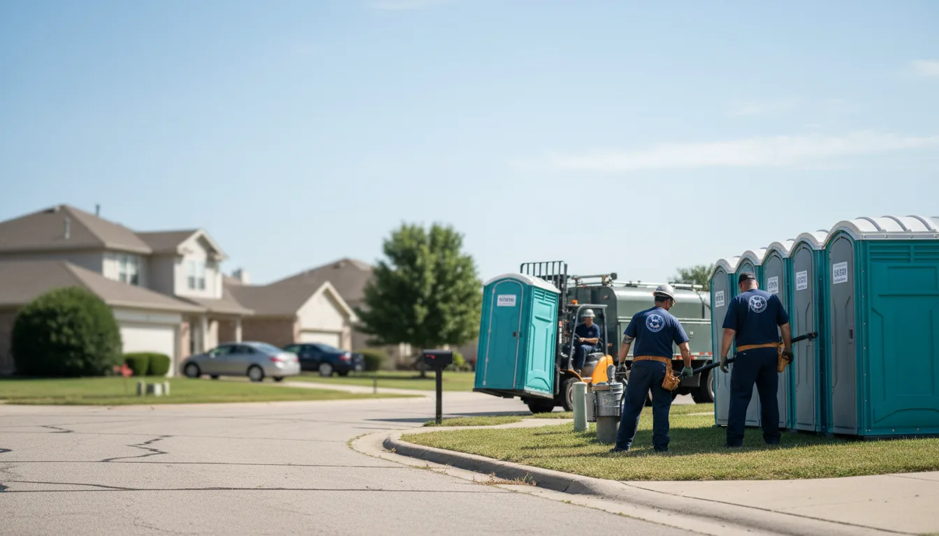 Porta Potty Rental in Leawood, KS near me